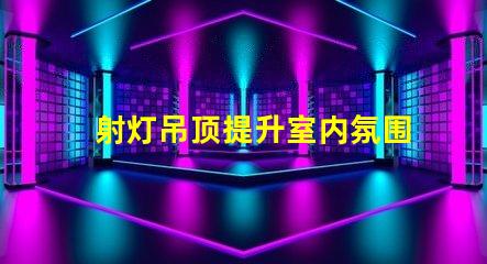 射灯吊顶提升室内氛围的智能照明解决方案