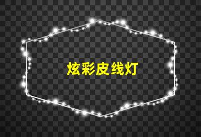炫彩皮线灯