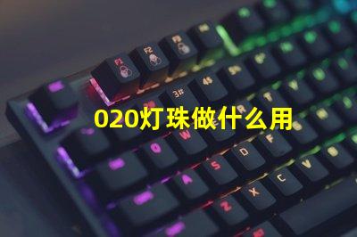 020灯珠做什么用