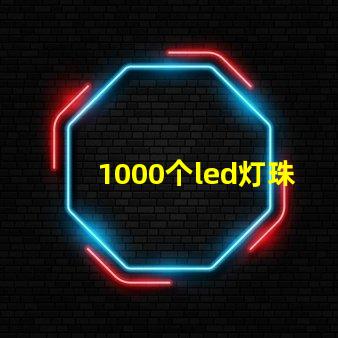 1000个led灯珠