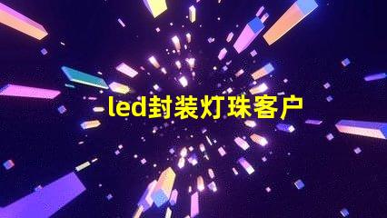 led封装灯珠客户