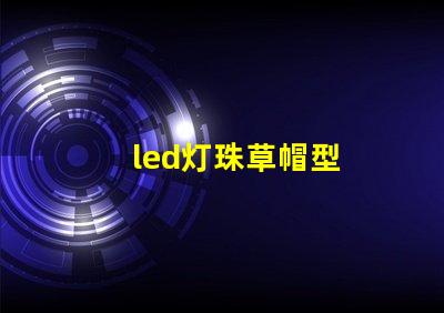 led灯珠草帽型