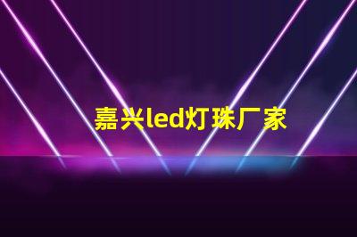 嘉兴led灯珠厂家