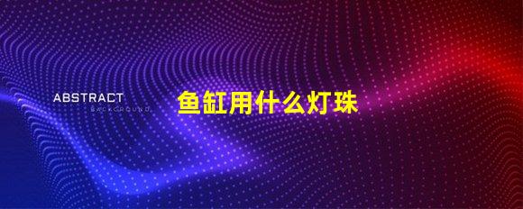 鱼缸用什么灯珠