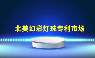 北美幻彩灯珠专利市场影响与行业地位分析